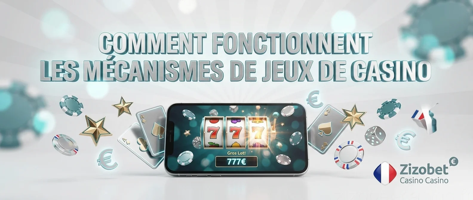 Comment fonctionnent les mécanismes de jeux de casino